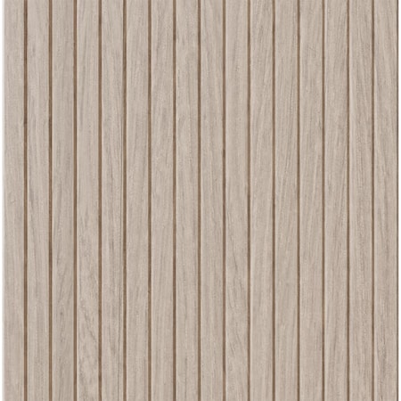 Designs Of Distinction 3/4" Thin Bevel Slat Tambour - White Oak (12"W x 96"L) 011296201WK1